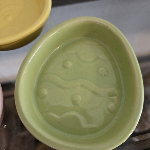 Easter egg candy dish set of 3 - Picture 6 of 9